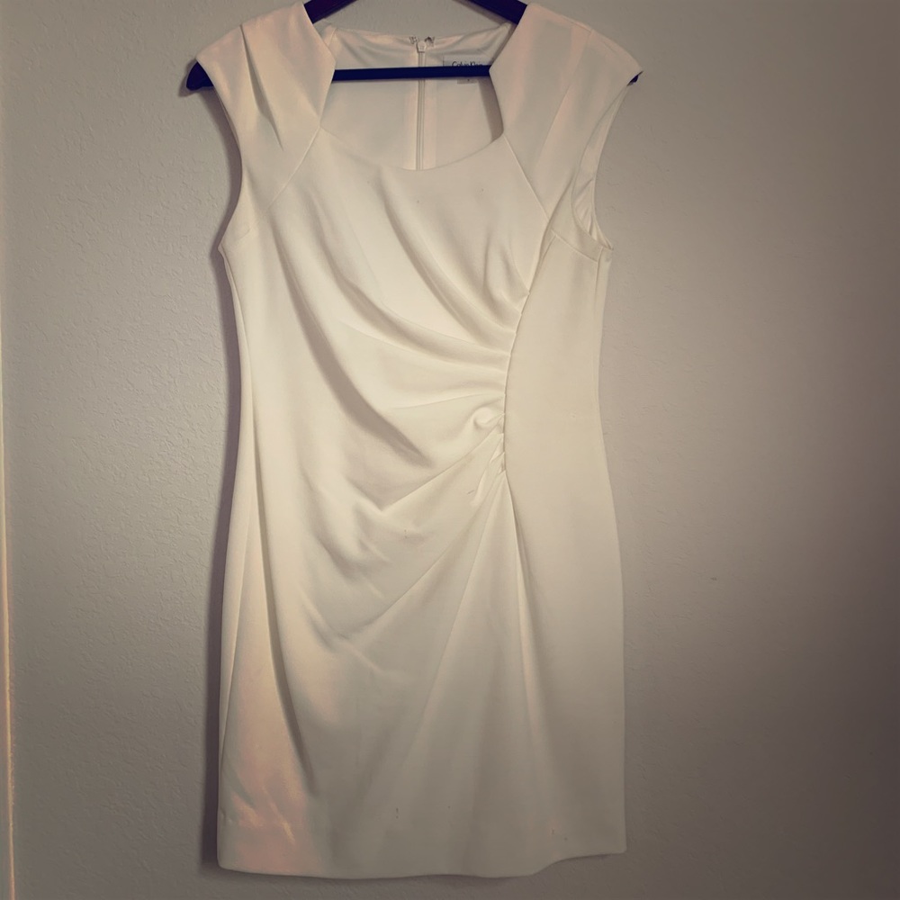 Calvin Klein White Dress